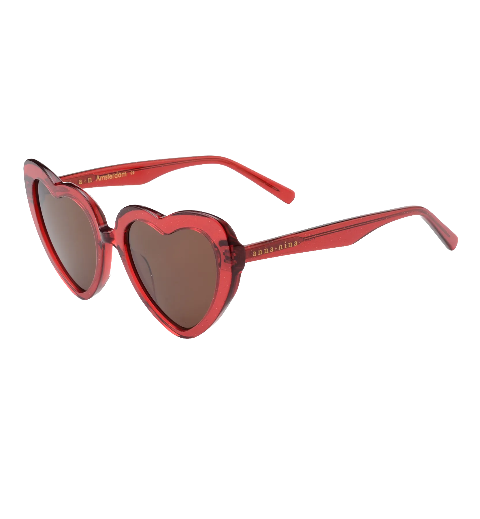 Heart Crimson Sunglasses