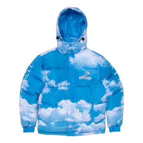 Heaven And Hell Puffer Jacket (Blue)