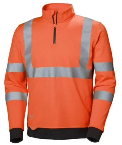 Helly Hansen Addvis Stretch Hi Vis Half Zip Sweatshirt-79096