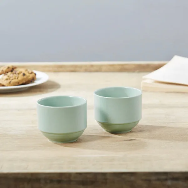 Hygge Teacup Green - Set of 2