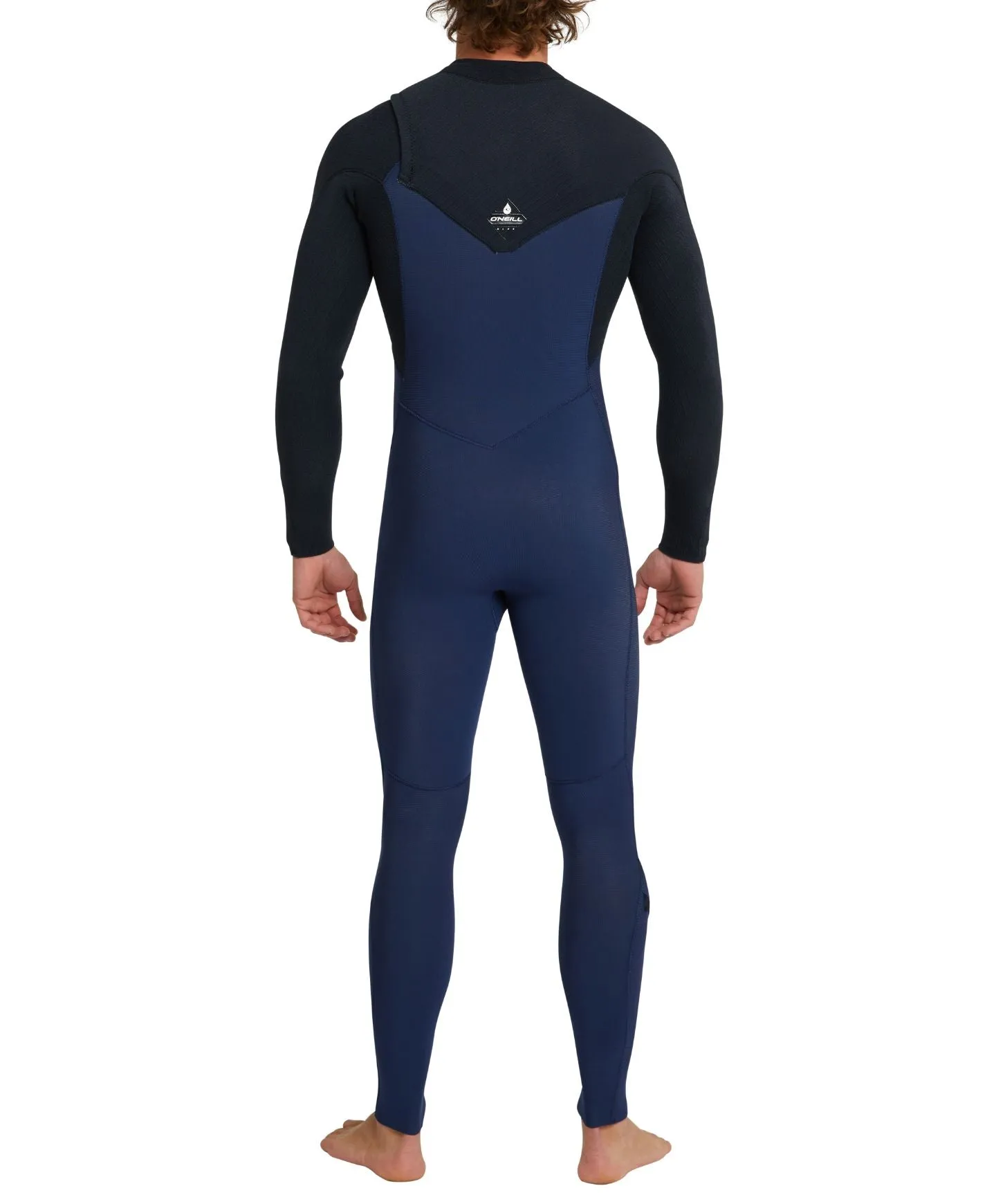 HyperFreak 4/3  Steamer Chest Zip Wetsuit - Navy