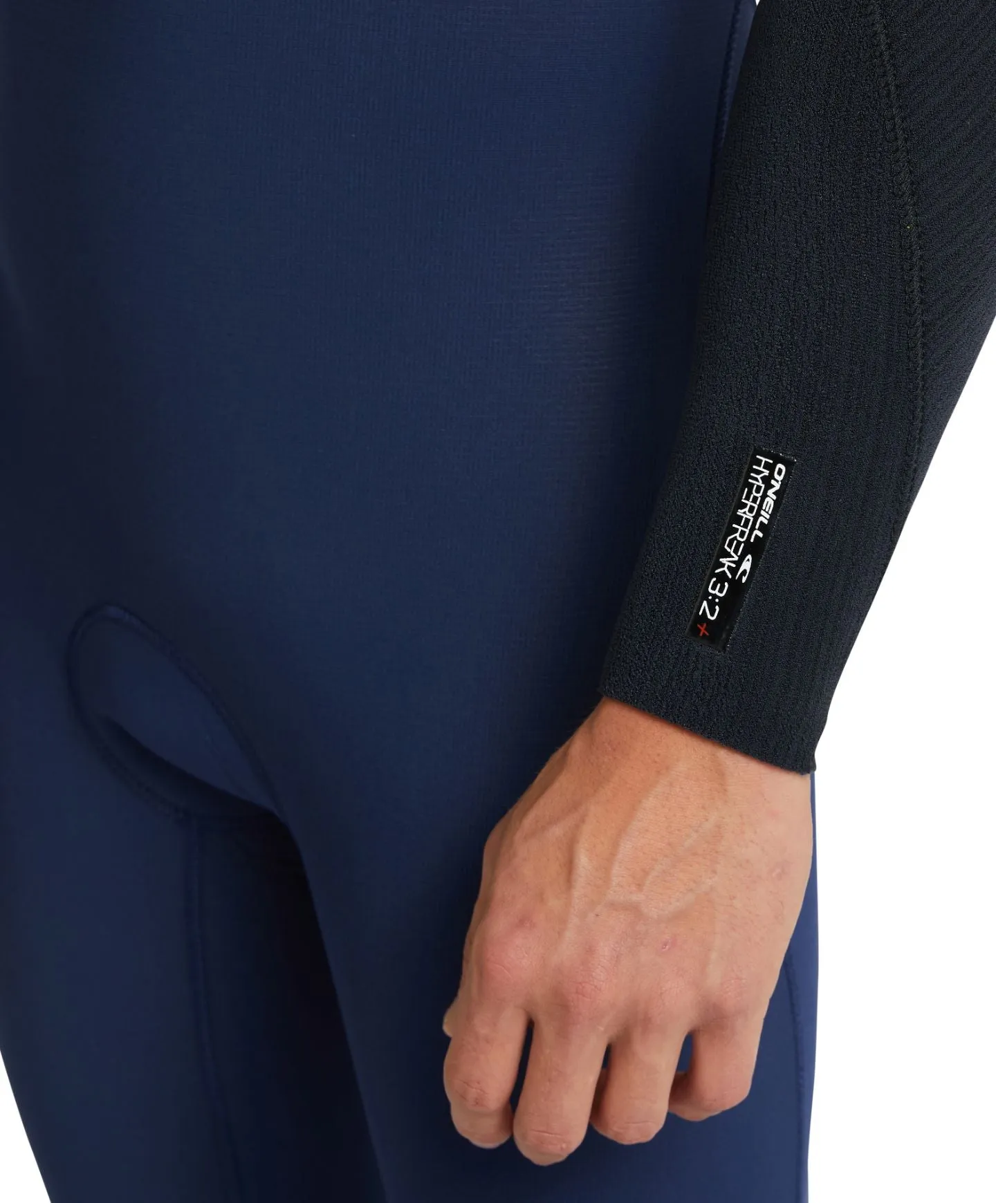 HyperFreak 4/3  Steamer Chest Zip Wetsuit - Navy