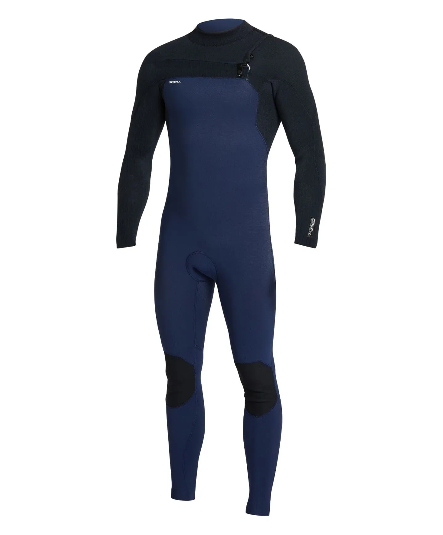 HyperFreak 4/3  Steamer Chest Zip Wetsuit - Navy