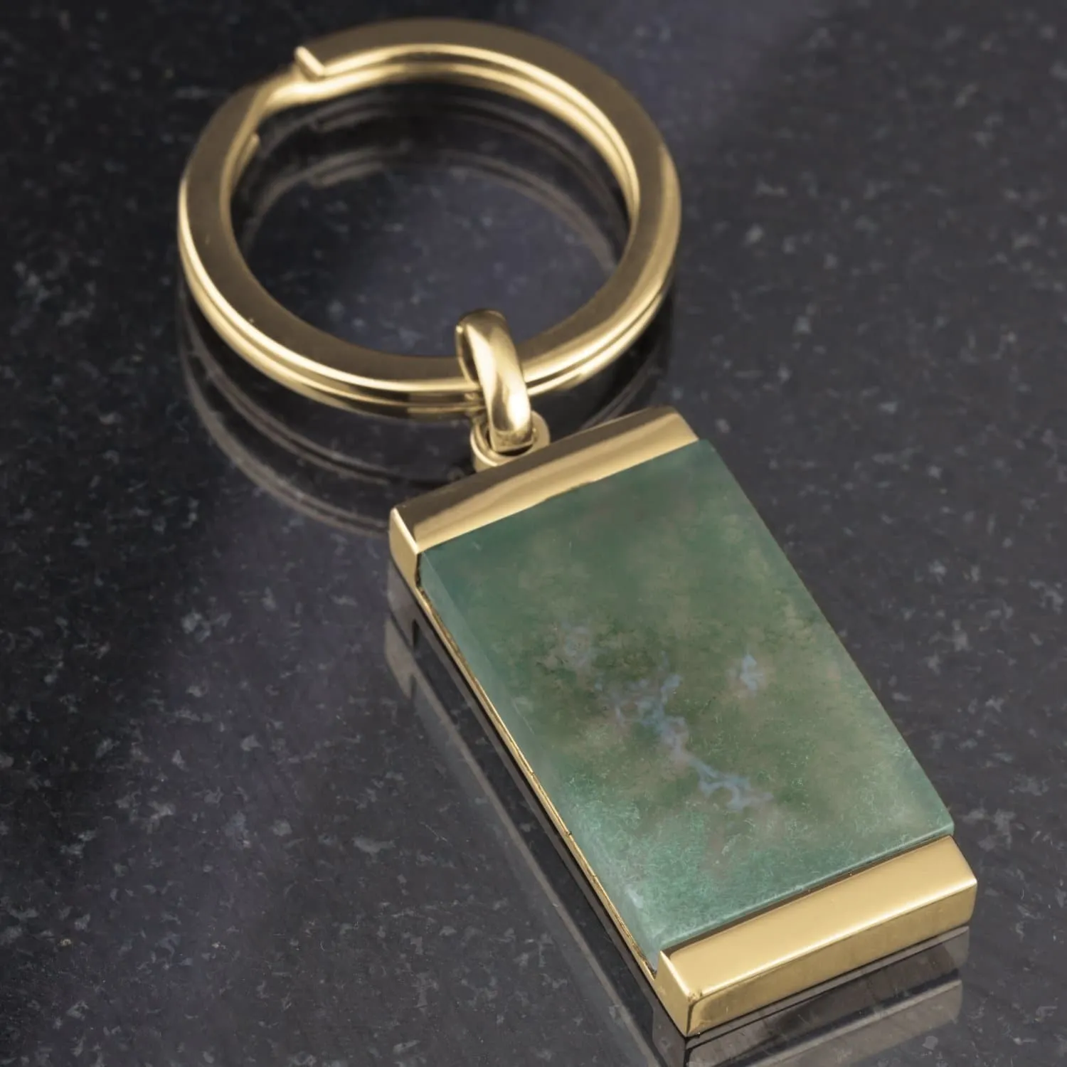 Idol Agate Keyring