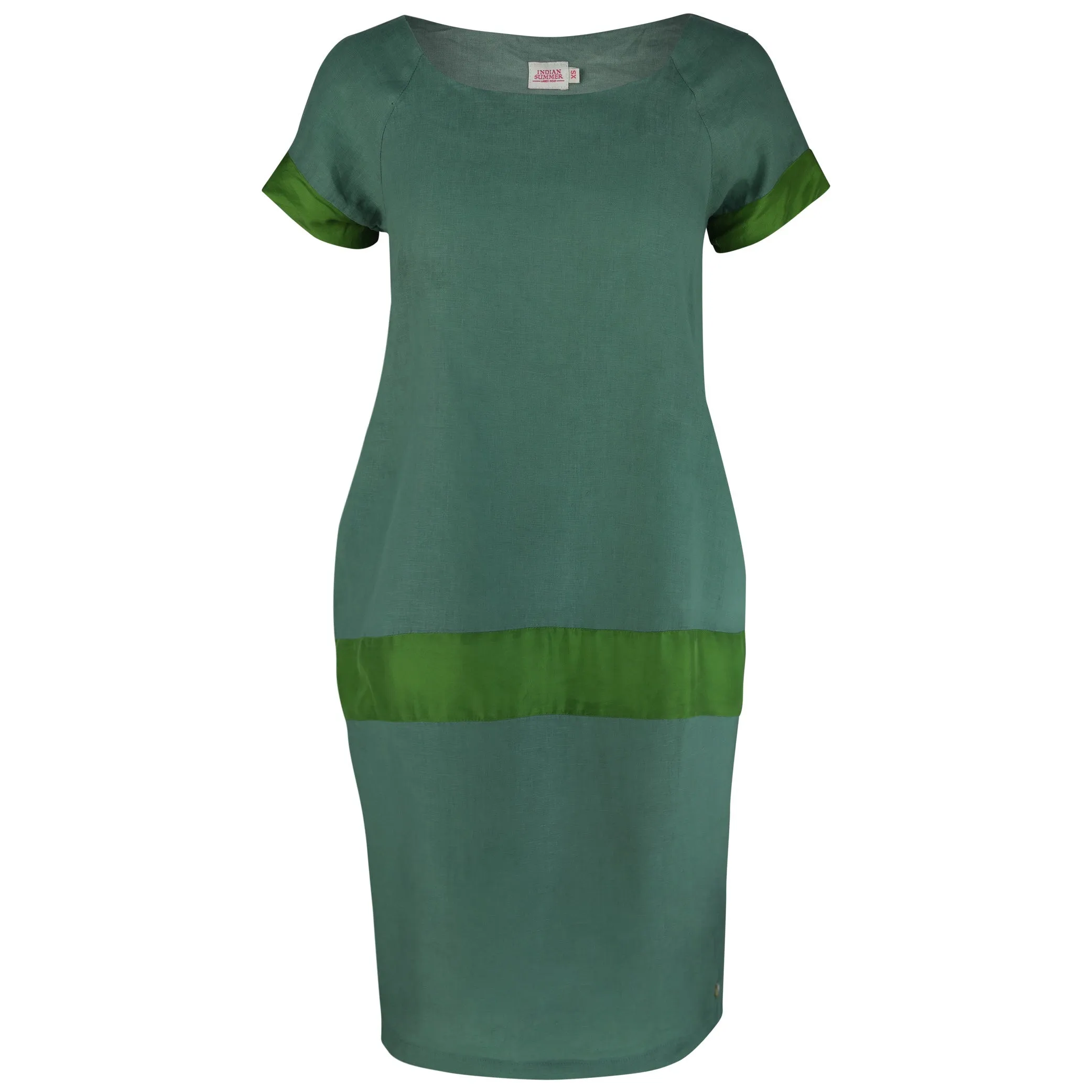 IS Poppy Cocoon Midi Dress Apple