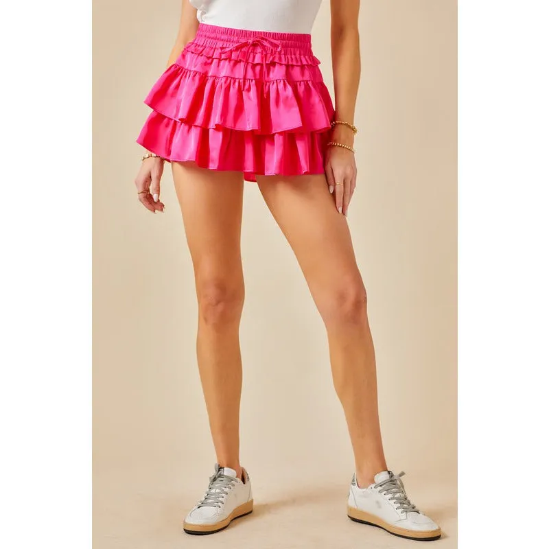 It's a Party Ruffle Tiered Skort