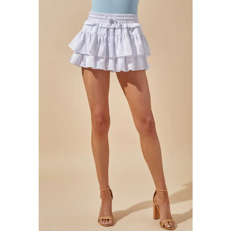 It's a Party Ruffle Tiered Skort