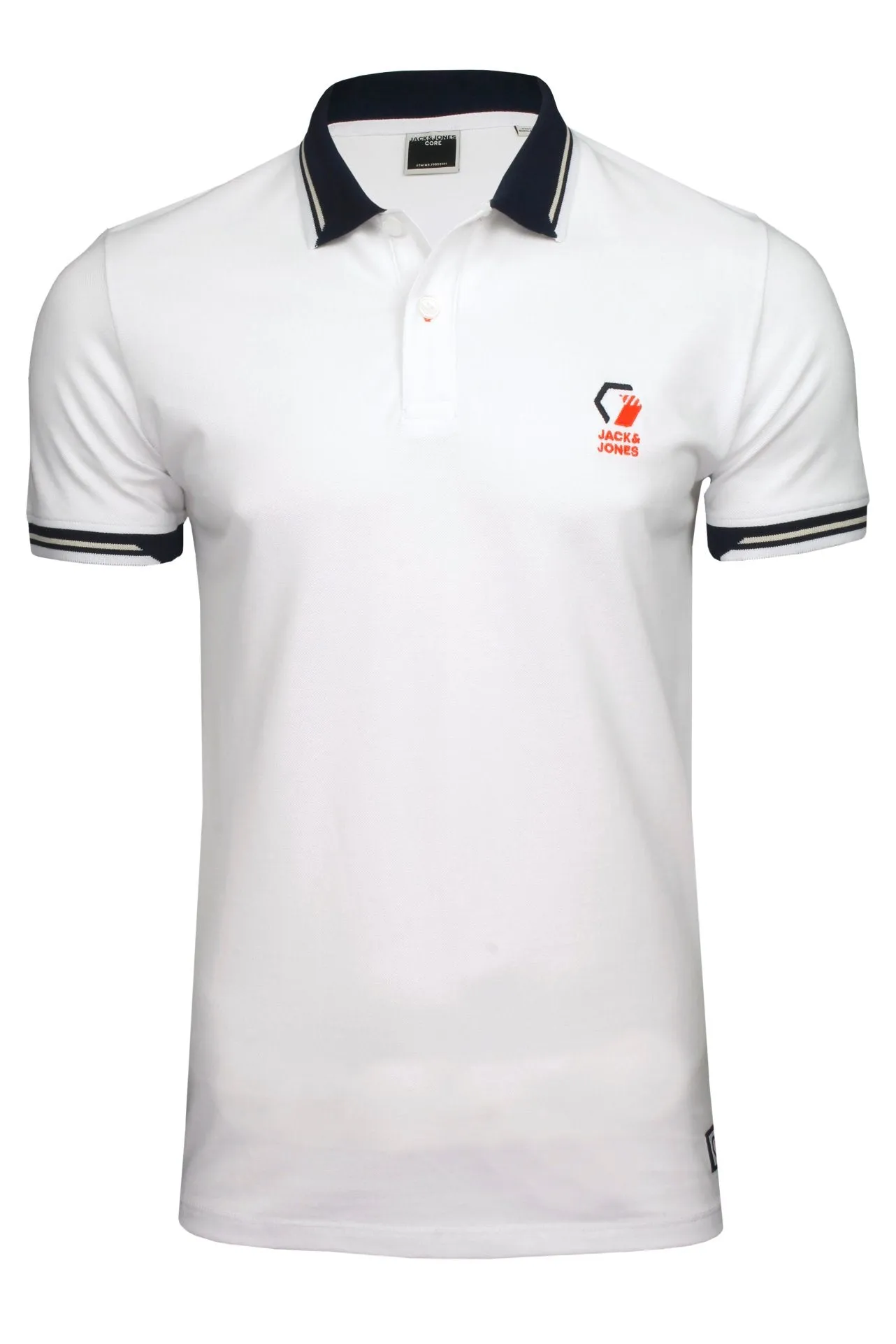 Jack & Jones Mens Pique Polo Shirt 'Jco Logan'