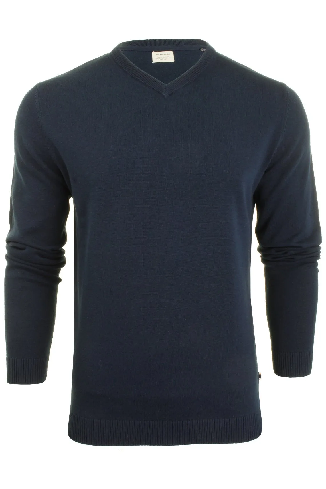 Jack & Jones Mens Vee Neck Jumper