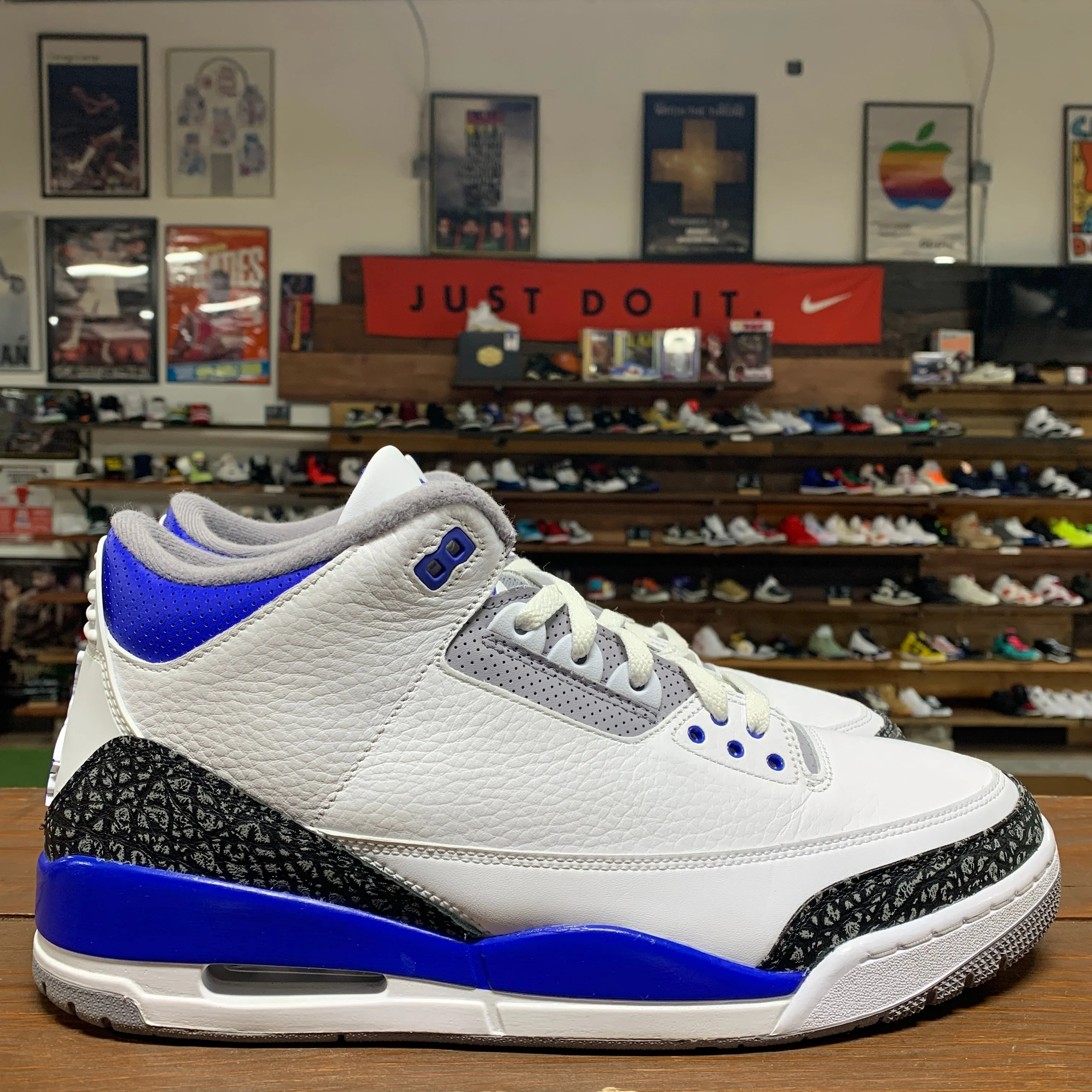 Jordan 3 'Racer Blue' Size 13