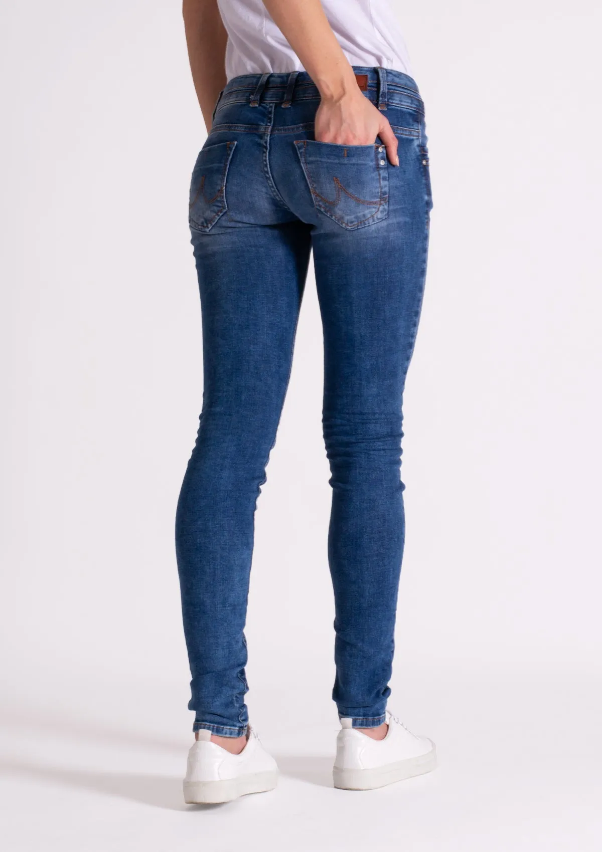 Julita X Angellis Low Rise Skinny Jean