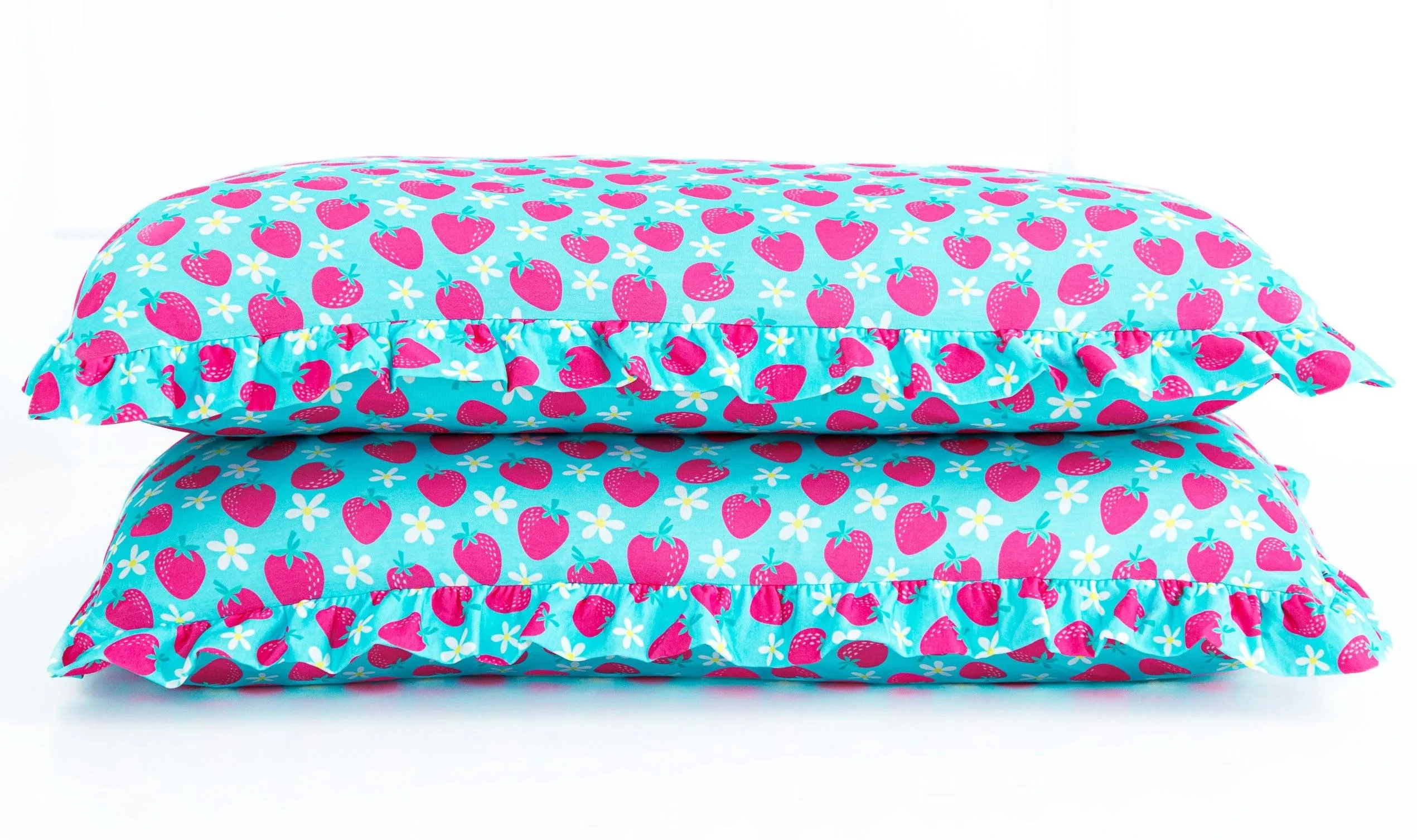 June Ruffle Zipper Pillowcase Set