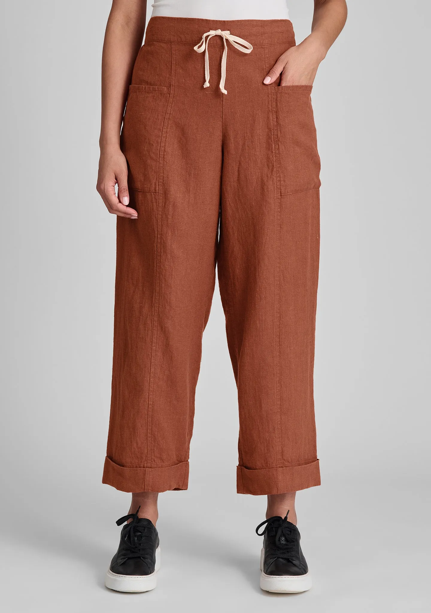 Keen Pant - Linen Drawstring Pants