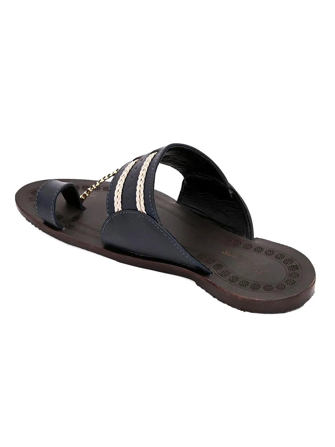 Khadi Ethnic Kolhapuri Slippers