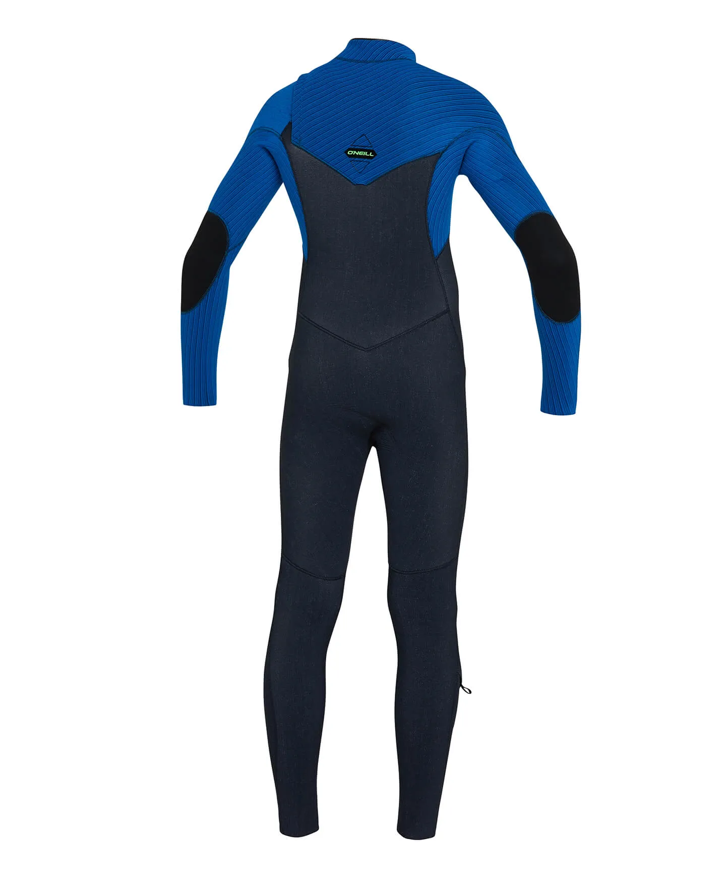 Kids HyperFreak 4/3  Steamer Chest Zip Wetsuit - Acid/Ultrablue