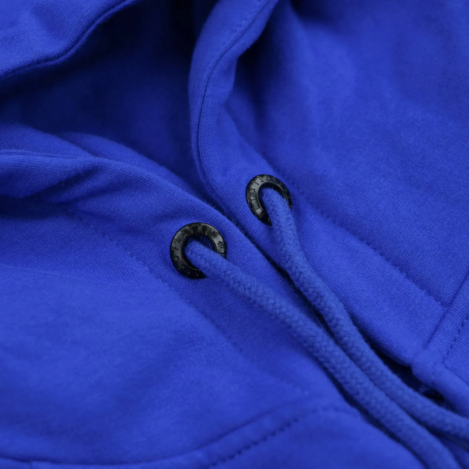 Kora Long Zipup Hoodie Royal Blue