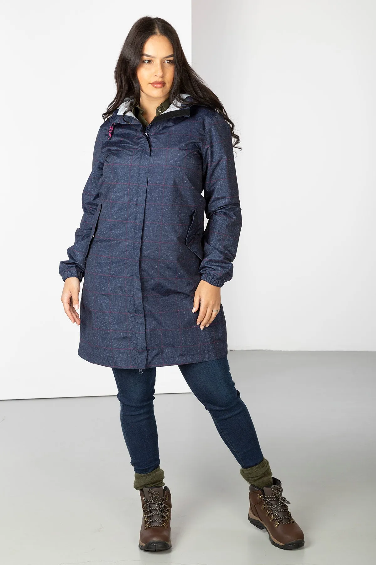 Ladies 3/4 Length Waterproof Jacket