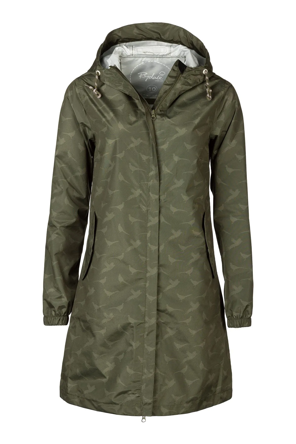 Ladies 3/4 Length Waterproof Jacket