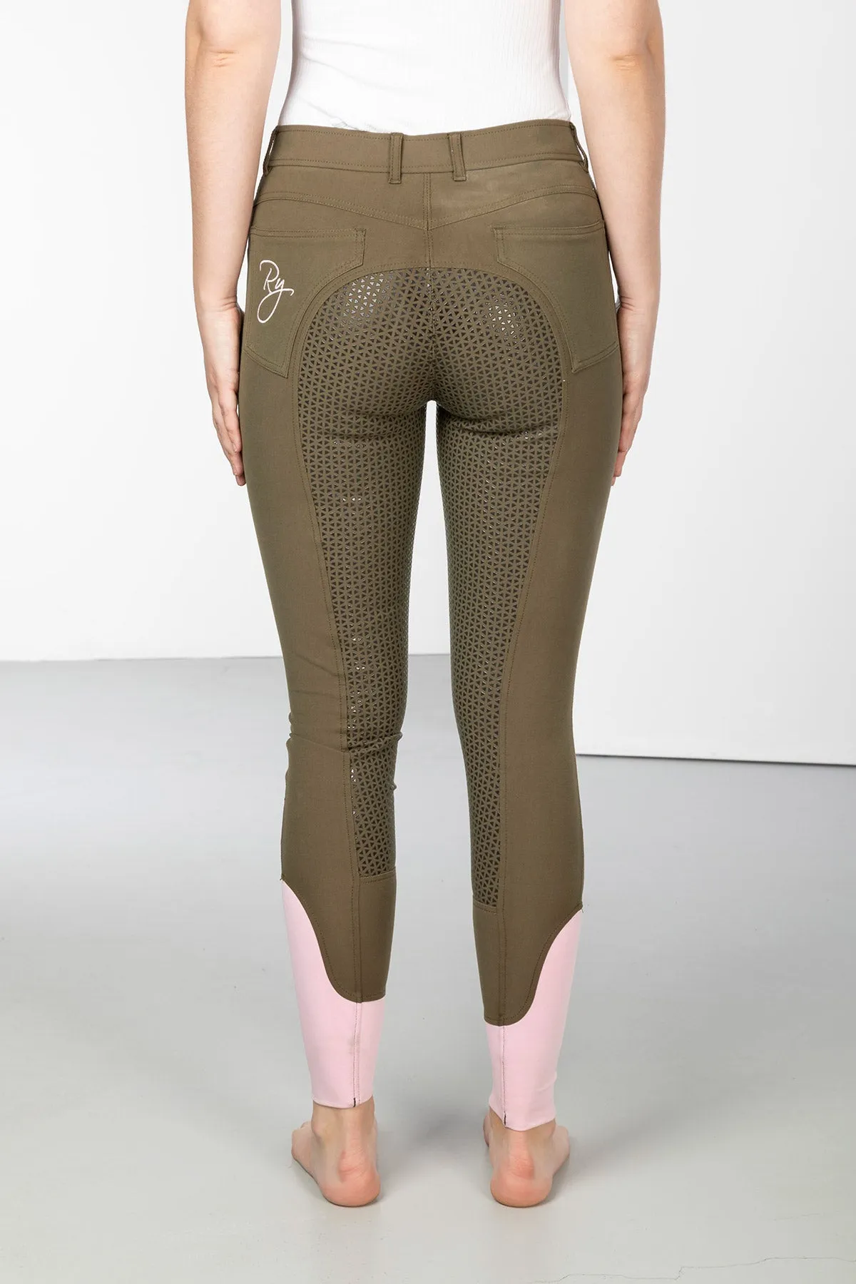 Ladies Askwith Sports Grip 'Grippy Sticky Seat' Jodhpurs