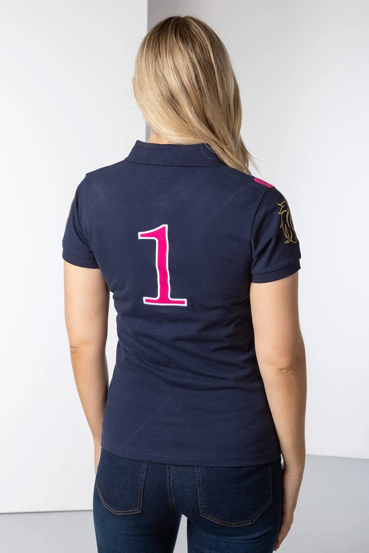 Ladies Sash Polo Shirt - Ellie