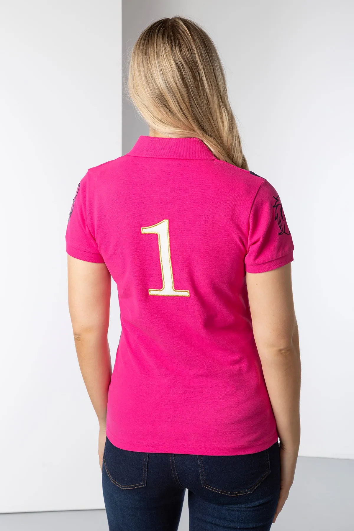 Ladies Sash Polo Shirt - Ellie