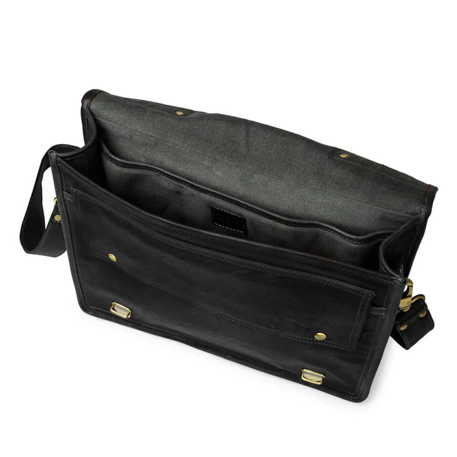 Leather Messenger Bag - Wandering Soul Range