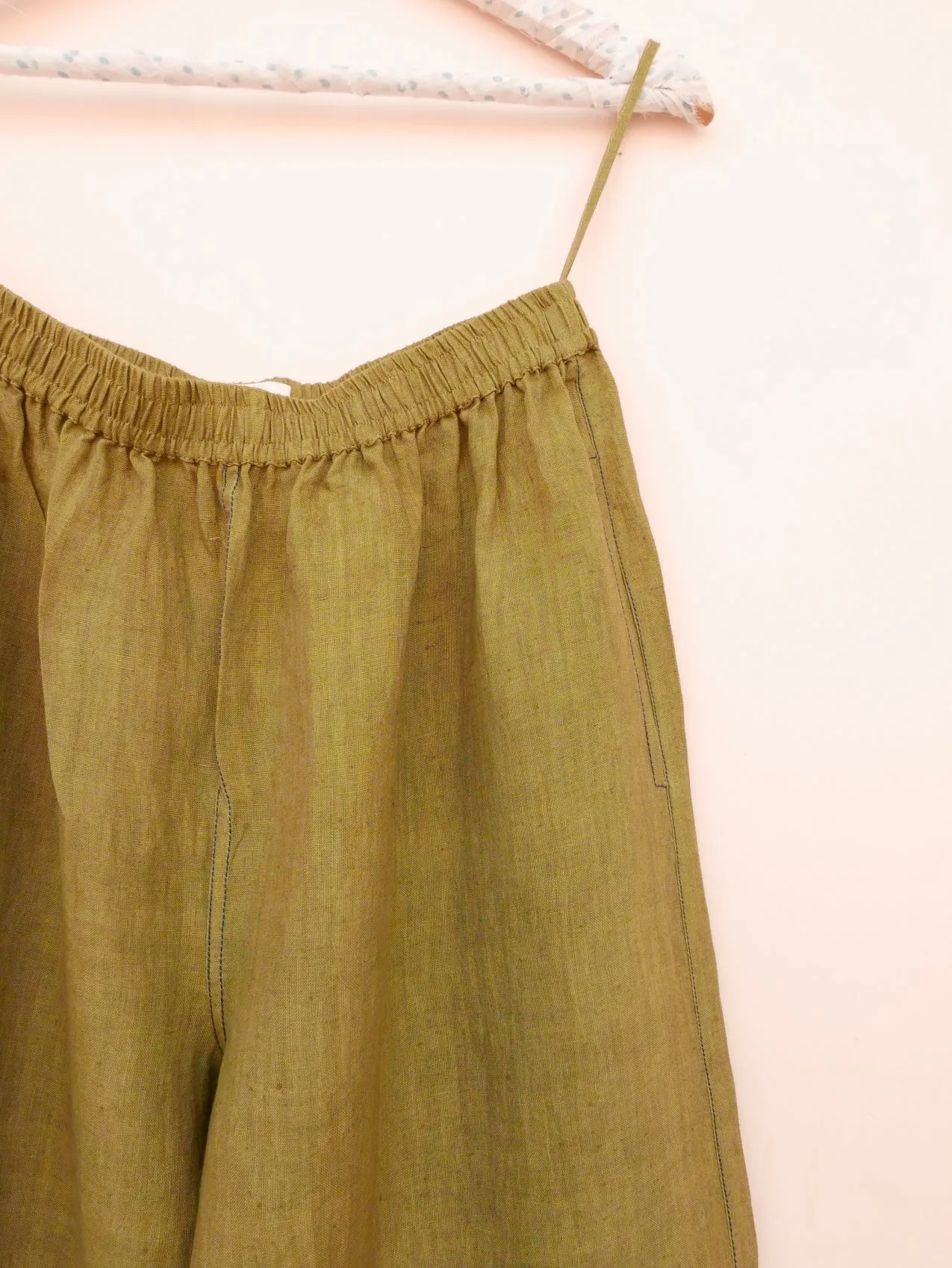 Linen Baggy Pants