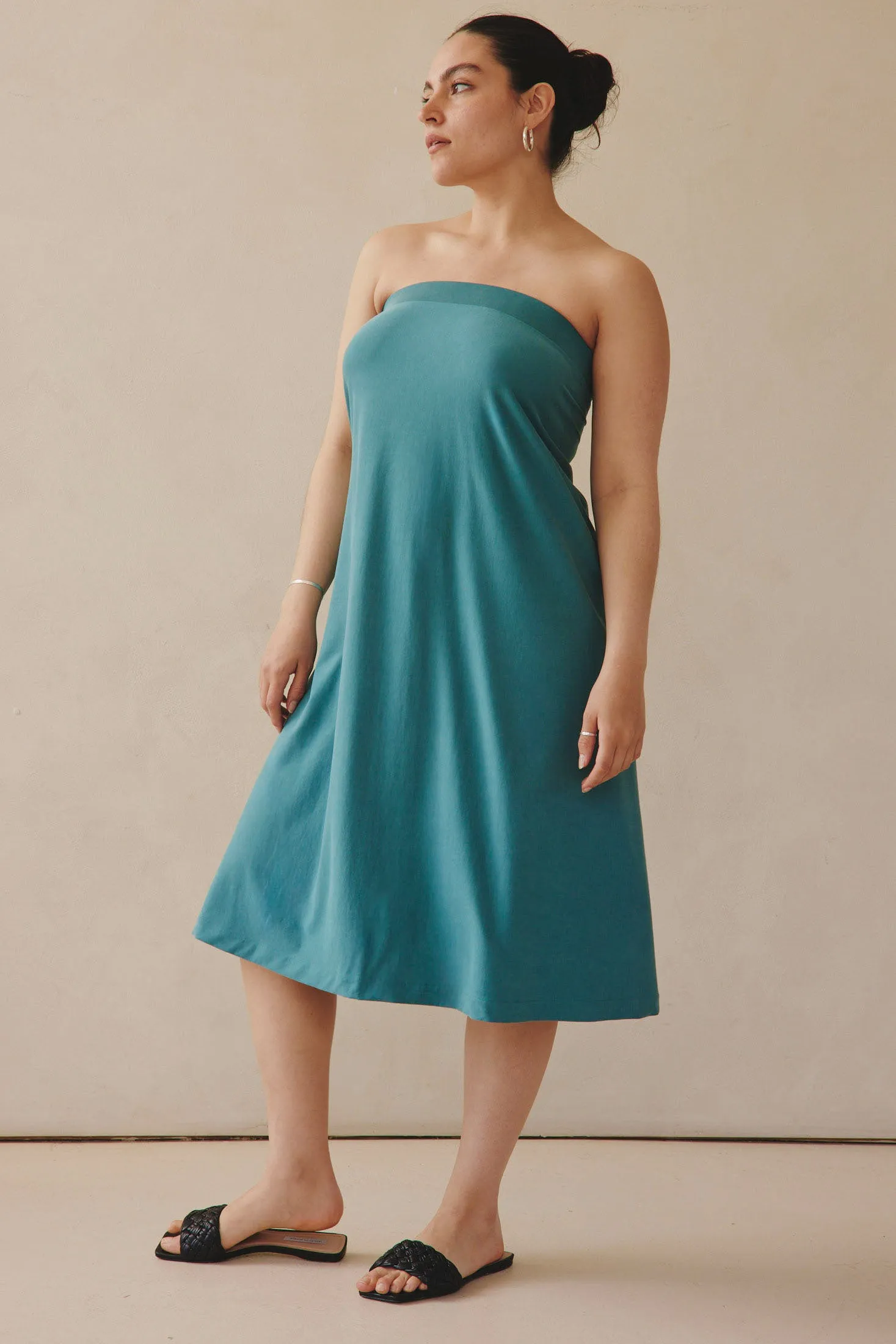 Liv Skirt Dress - Teal