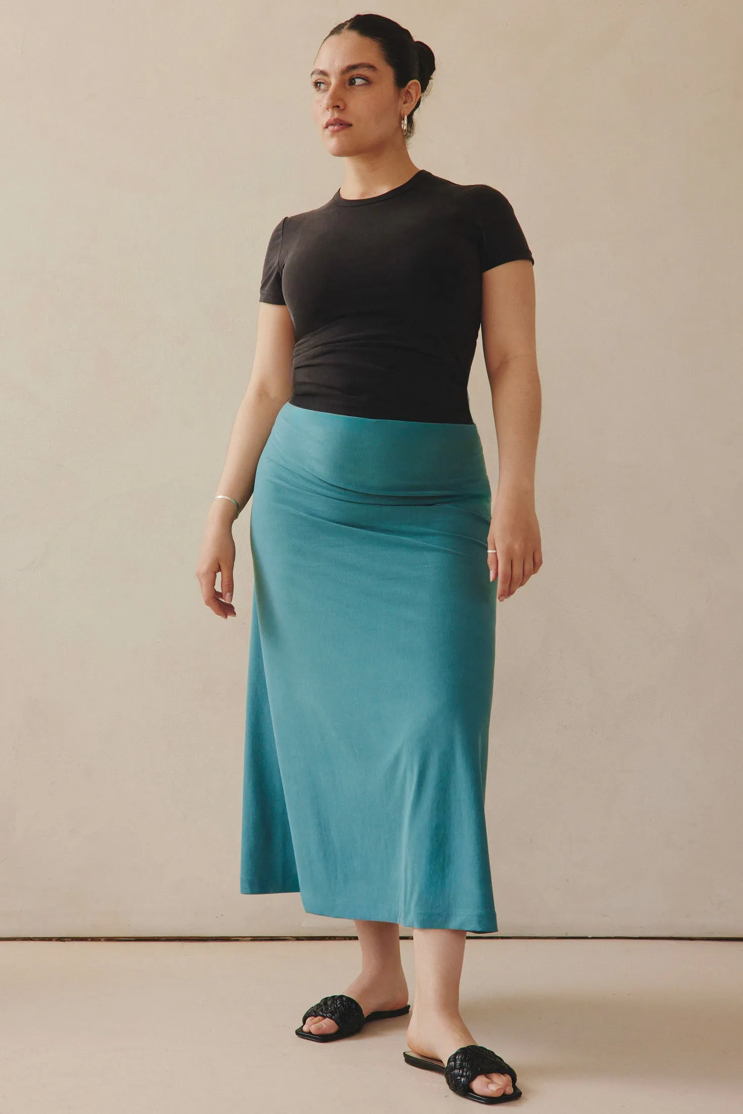 Liv Skirt Dress - Teal