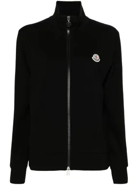 LOGO-APPLIQUÉ ZIPPED JACKET