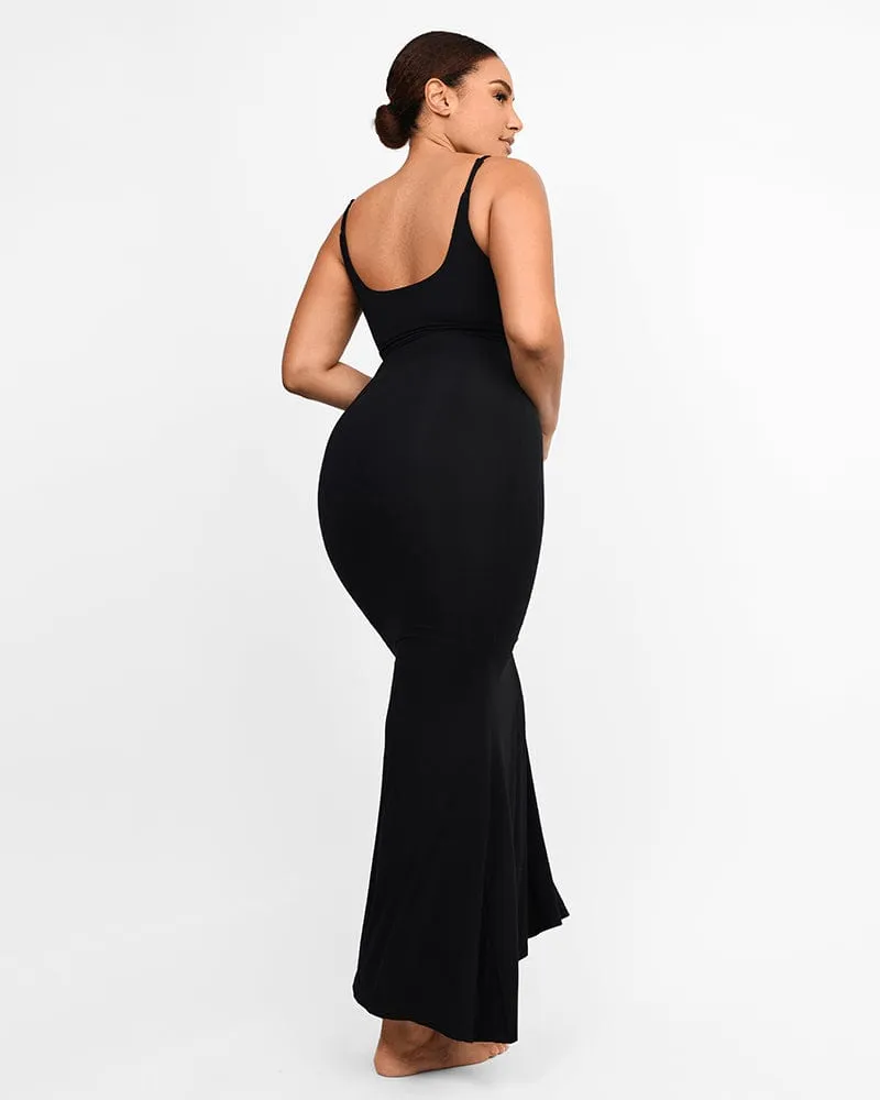 Long Slip Shaping Maxi Dress