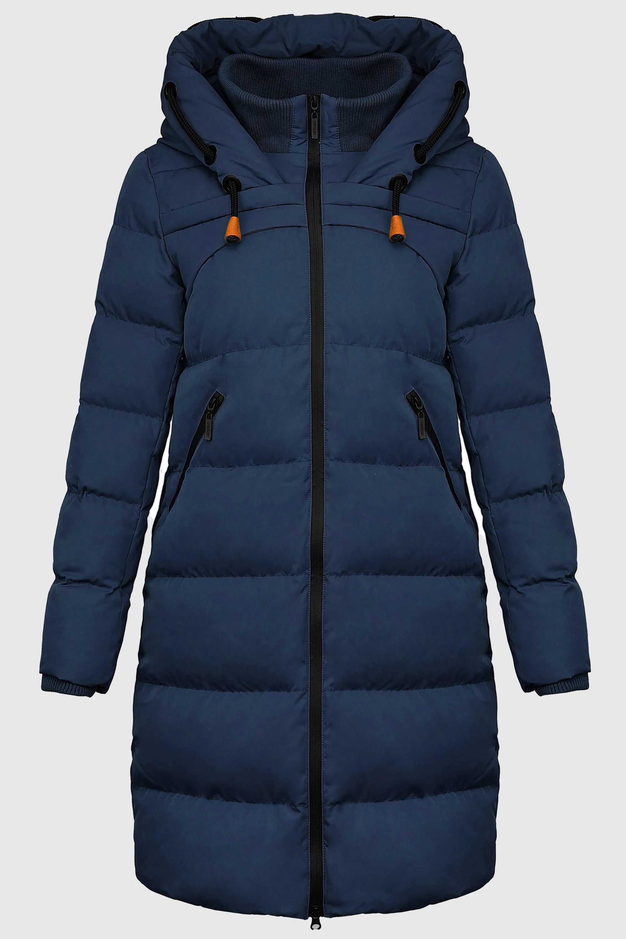 Long Thickened Hooded Down Jacket