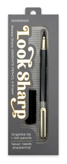 Look Sharp Graphite Pen-cil - Black