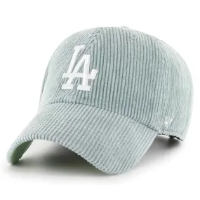 Los Angeles Dodgers Hemlock Thick Corduroy CLEAN UP Cap Blue MLB by 47 Brand