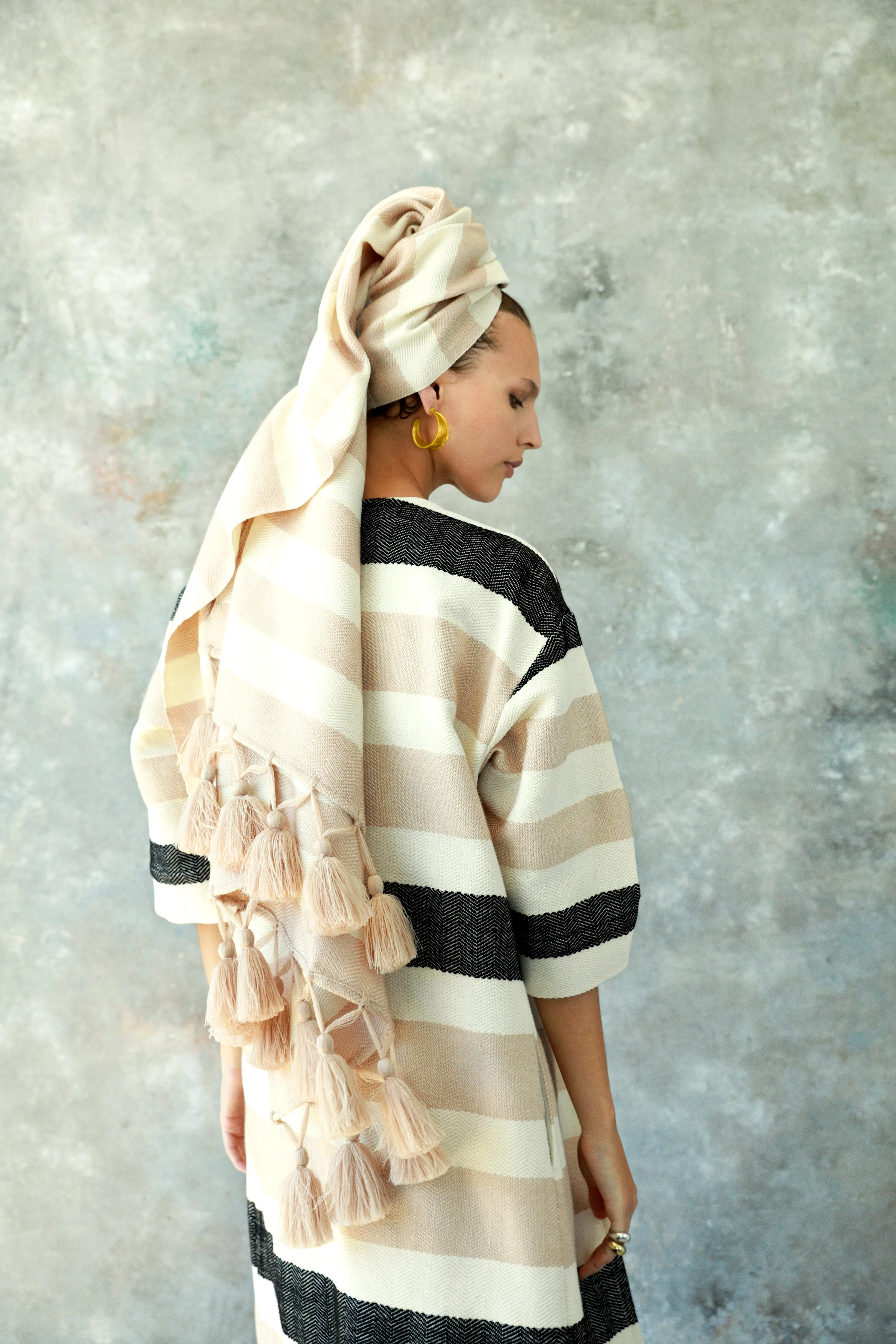 Lulu Beige Shawl