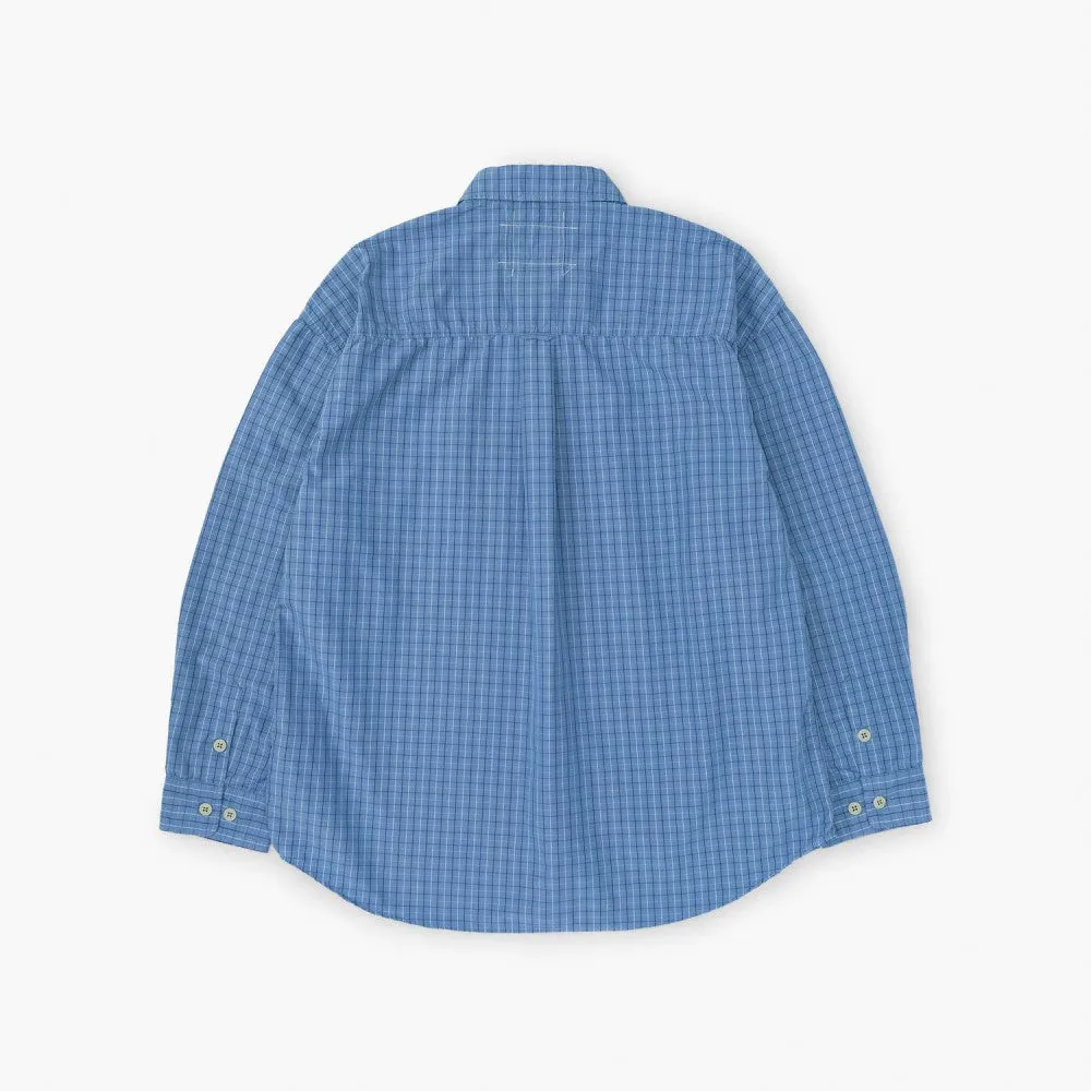 MADNESS MADNESS CHECKED SHIRT-BLUE