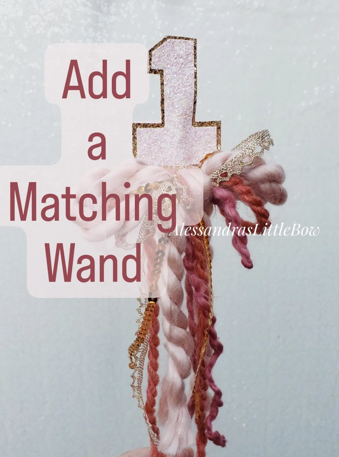 Matching Birthday Wand