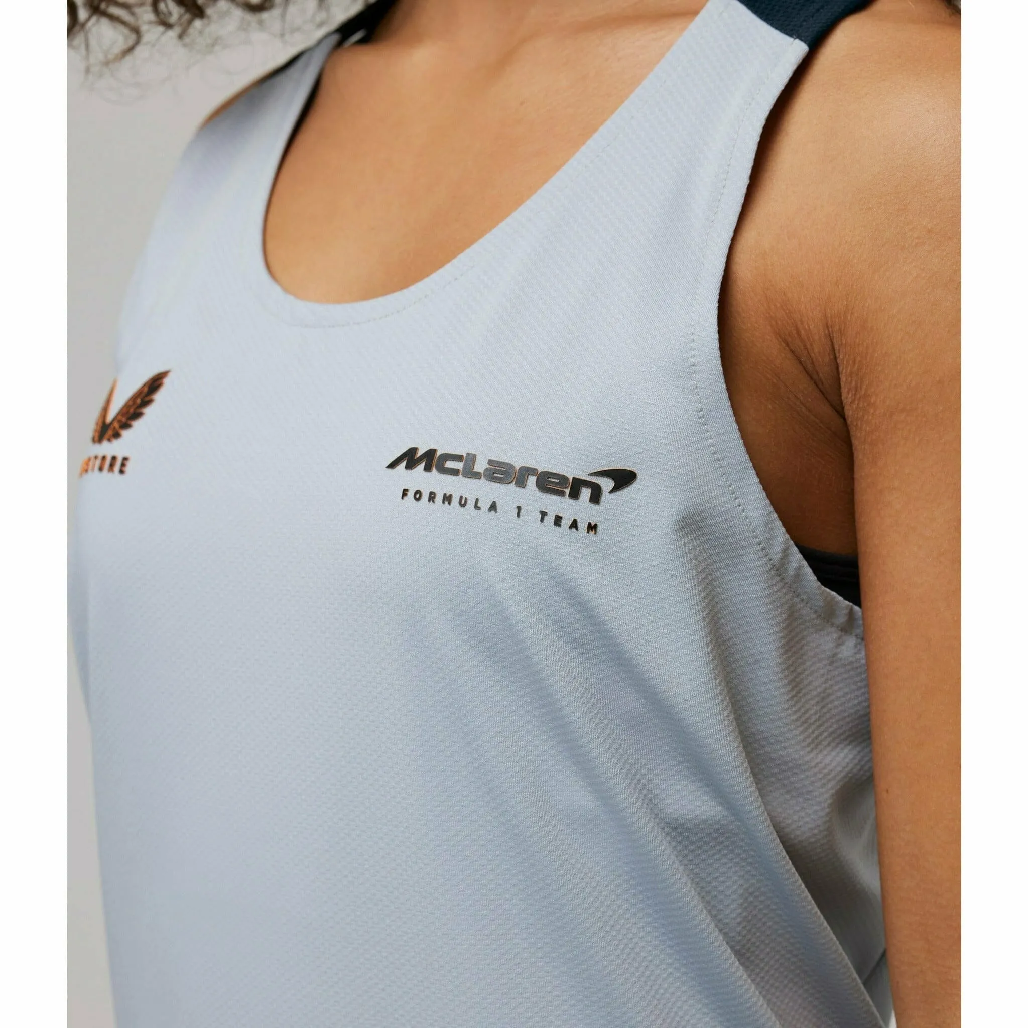 McLaren F1 Women's Performance Tank Top Vest  - Harbor Mist