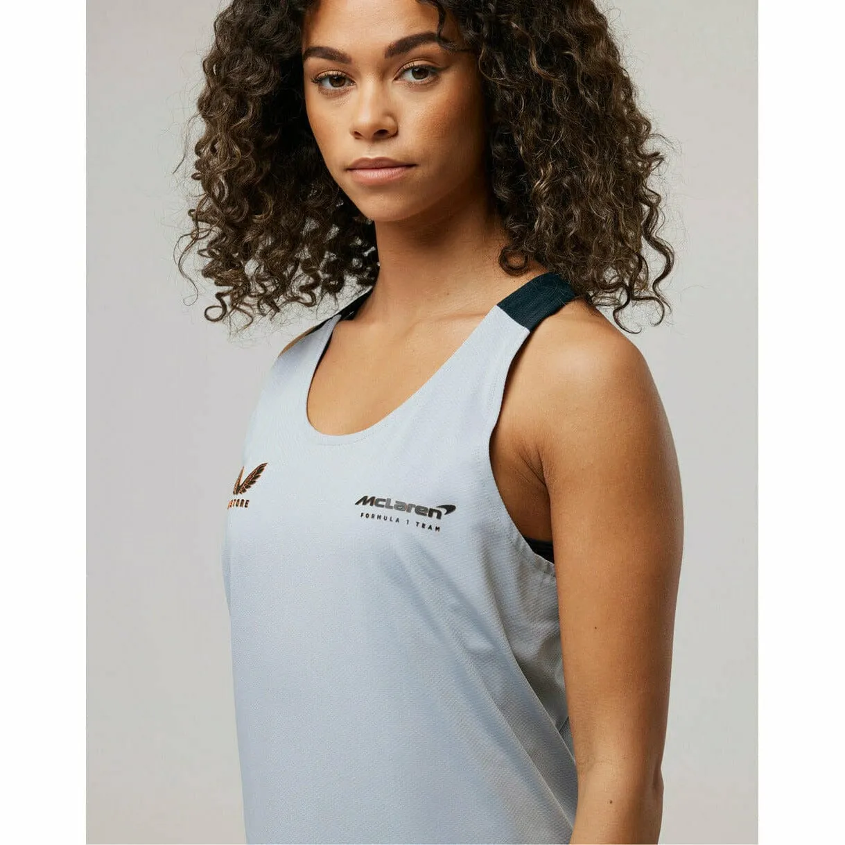 McLaren F1 Women's Performance Tank Top Vest  - Harbor Mist