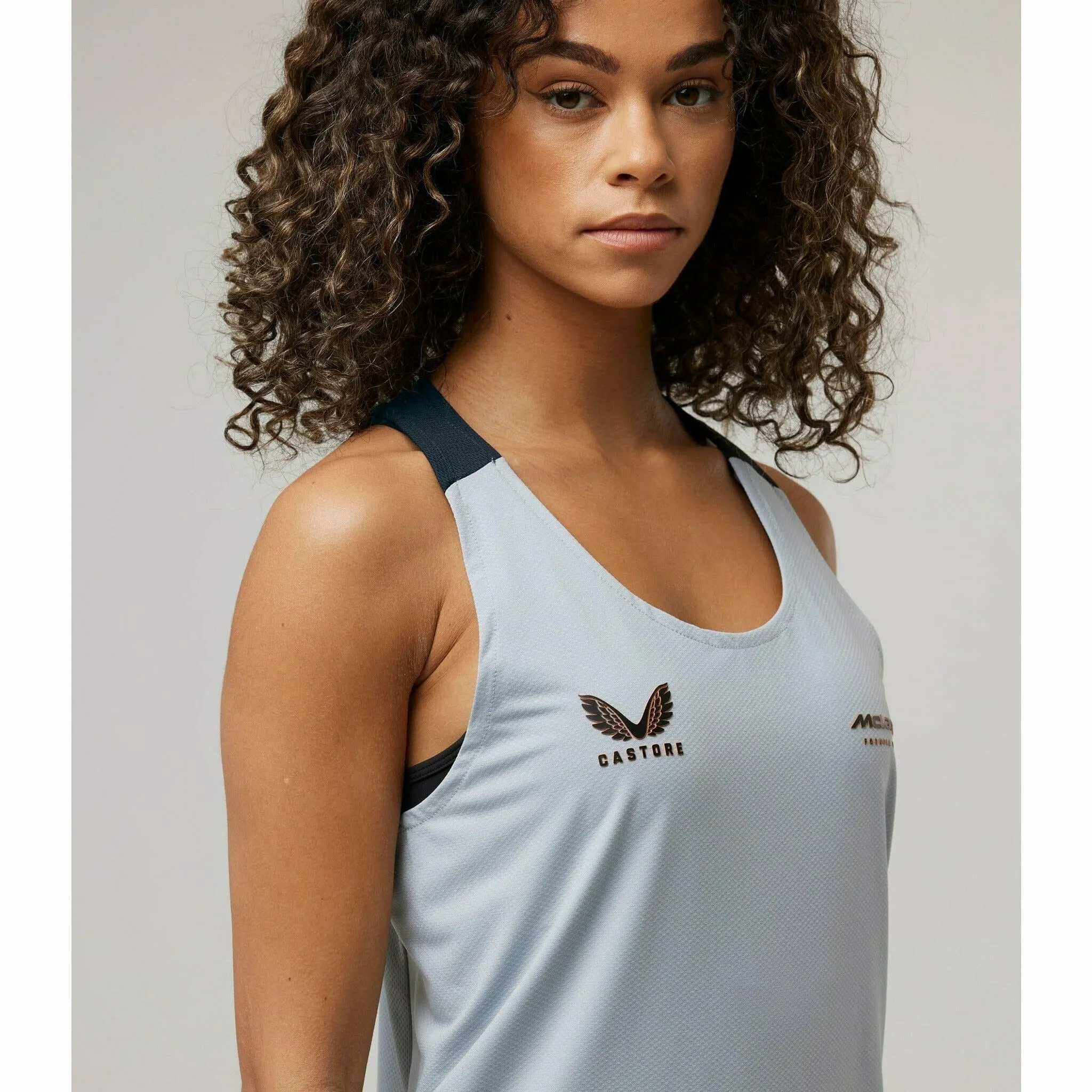 McLaren F1 Women's Performance Tank Top Vest  - Harbor Mist