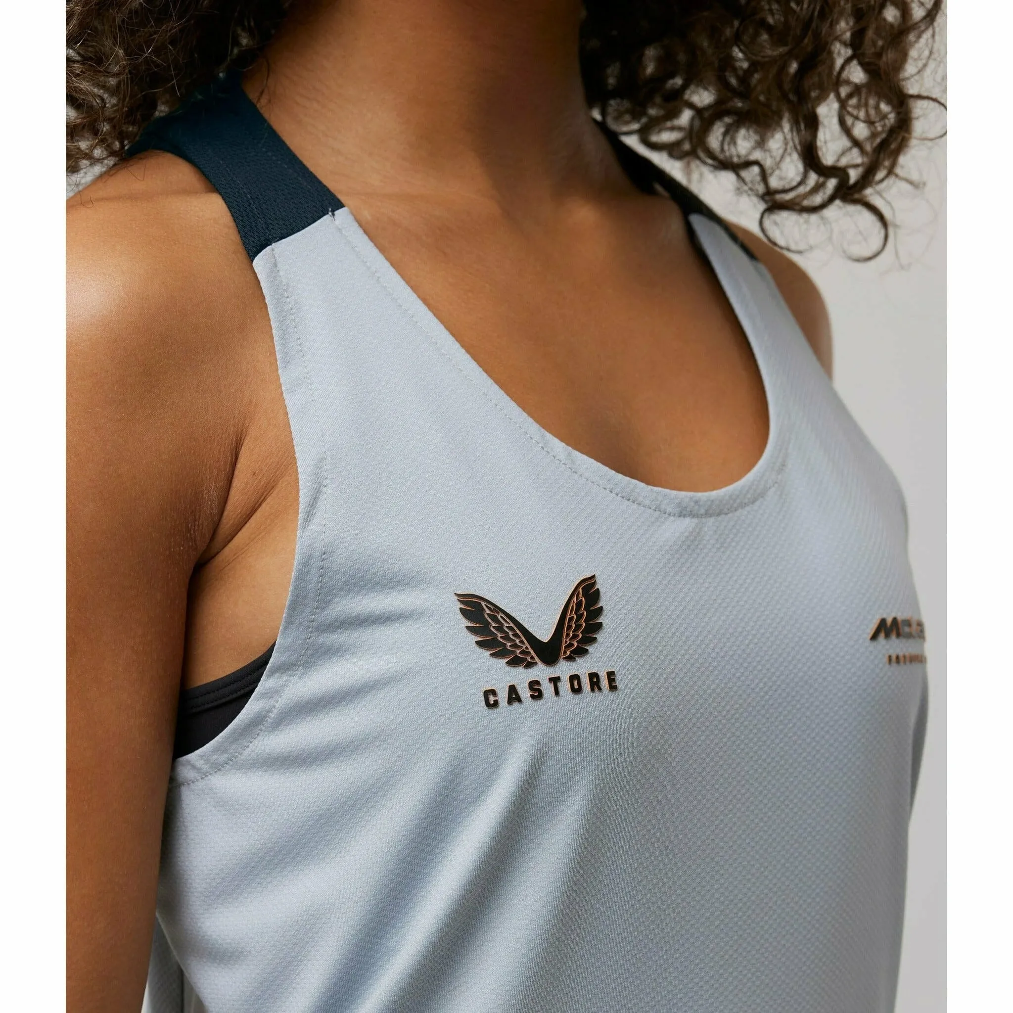 McLaren F1 Women's Performance Tank Top Vest  - Harbor Mist