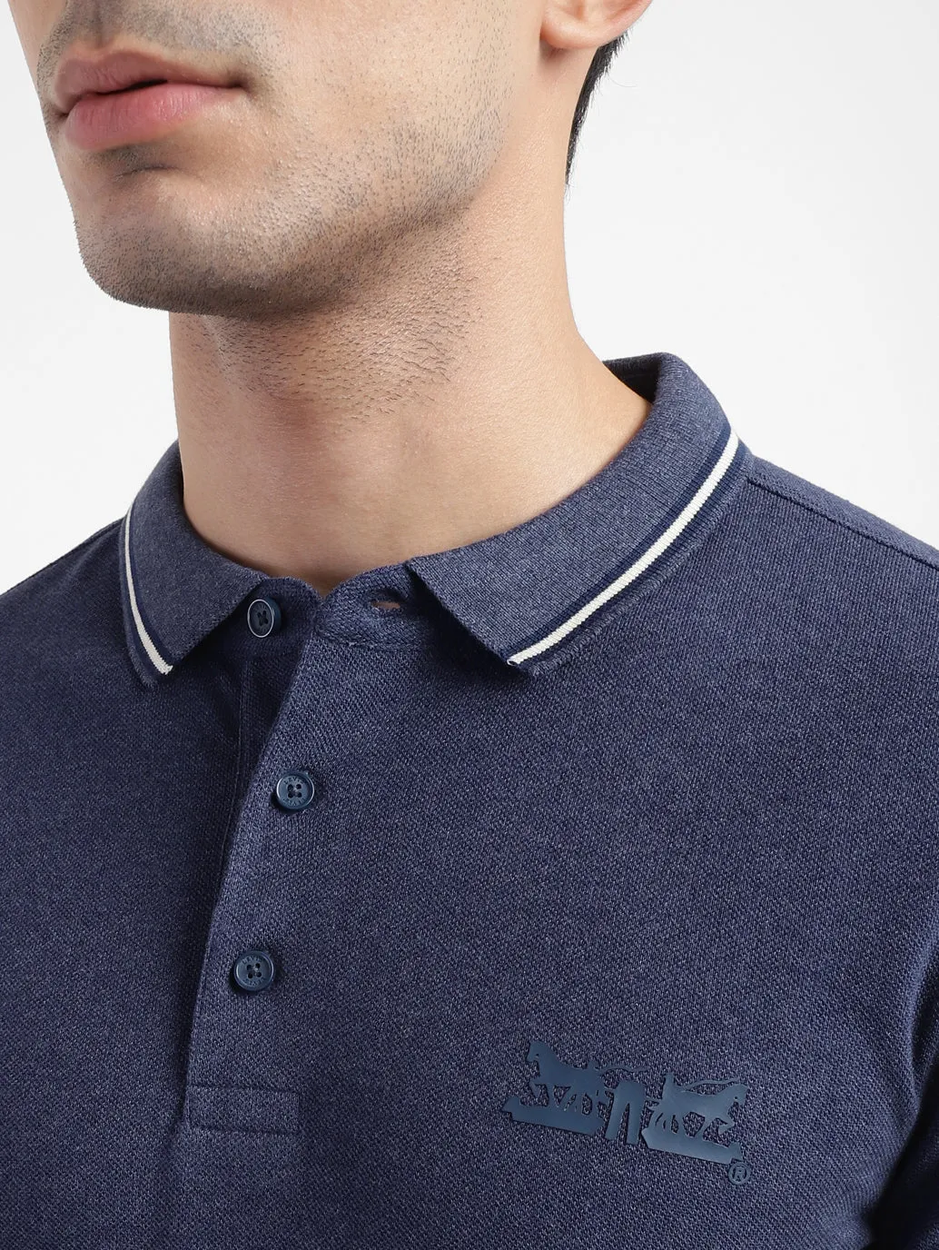 Men's Blue Polo T-Shirt