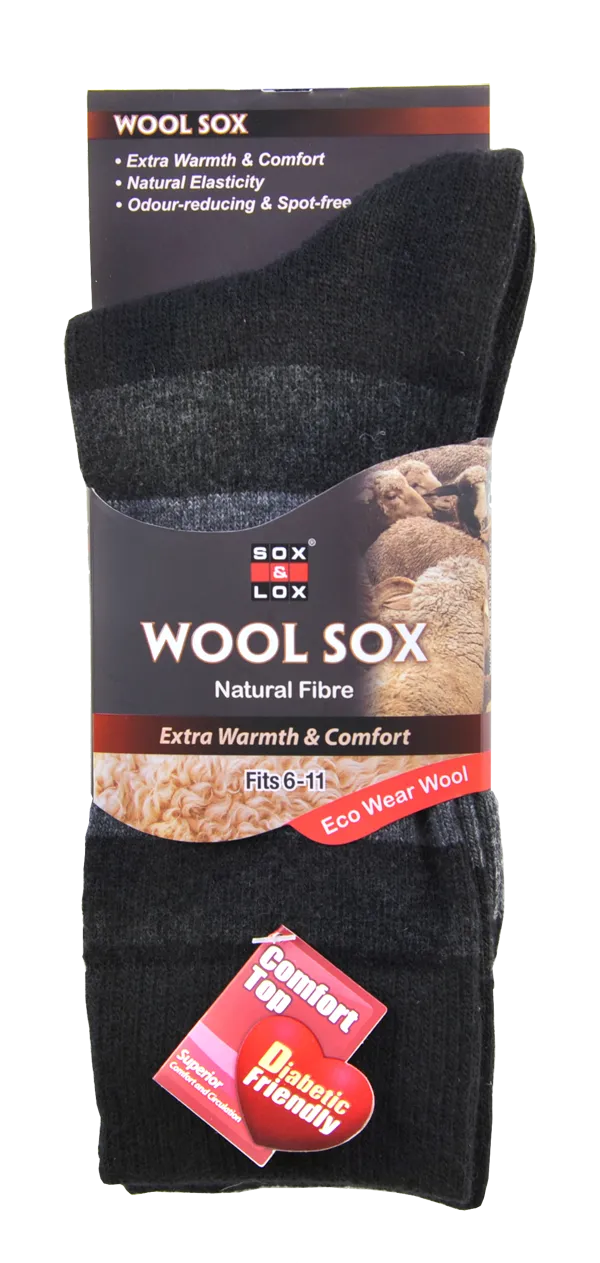 Men's Business Diabetic Friendly [Wool]