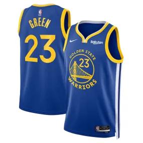 Men's Golden State Warriors Draymond Green Jersey Icon Edition Blue