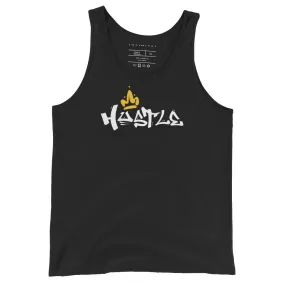 Men's Hustle King Theme Graphic Tank Top