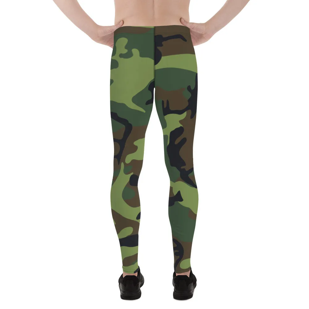 Men's Leggings Camouflage Print