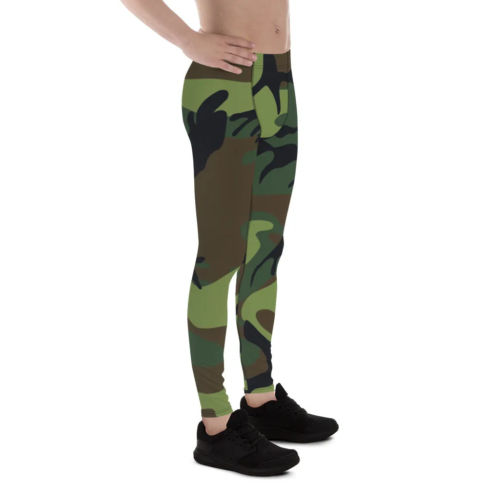 Men's Leggings Camouflage Print