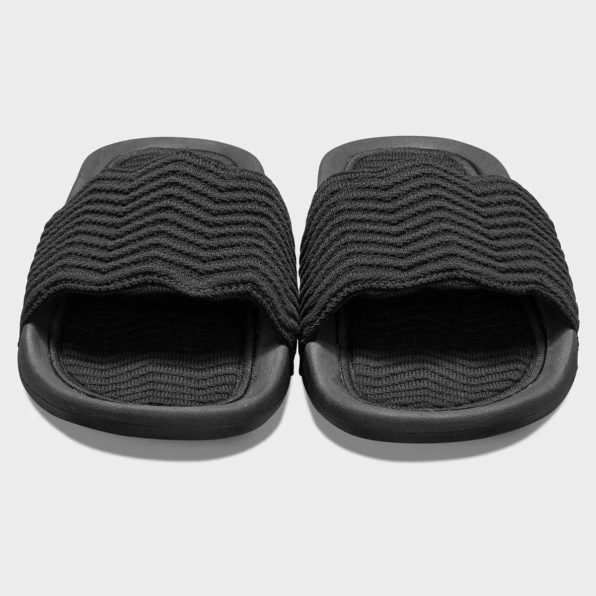 Men's TechLoom ZigZag Slide Black