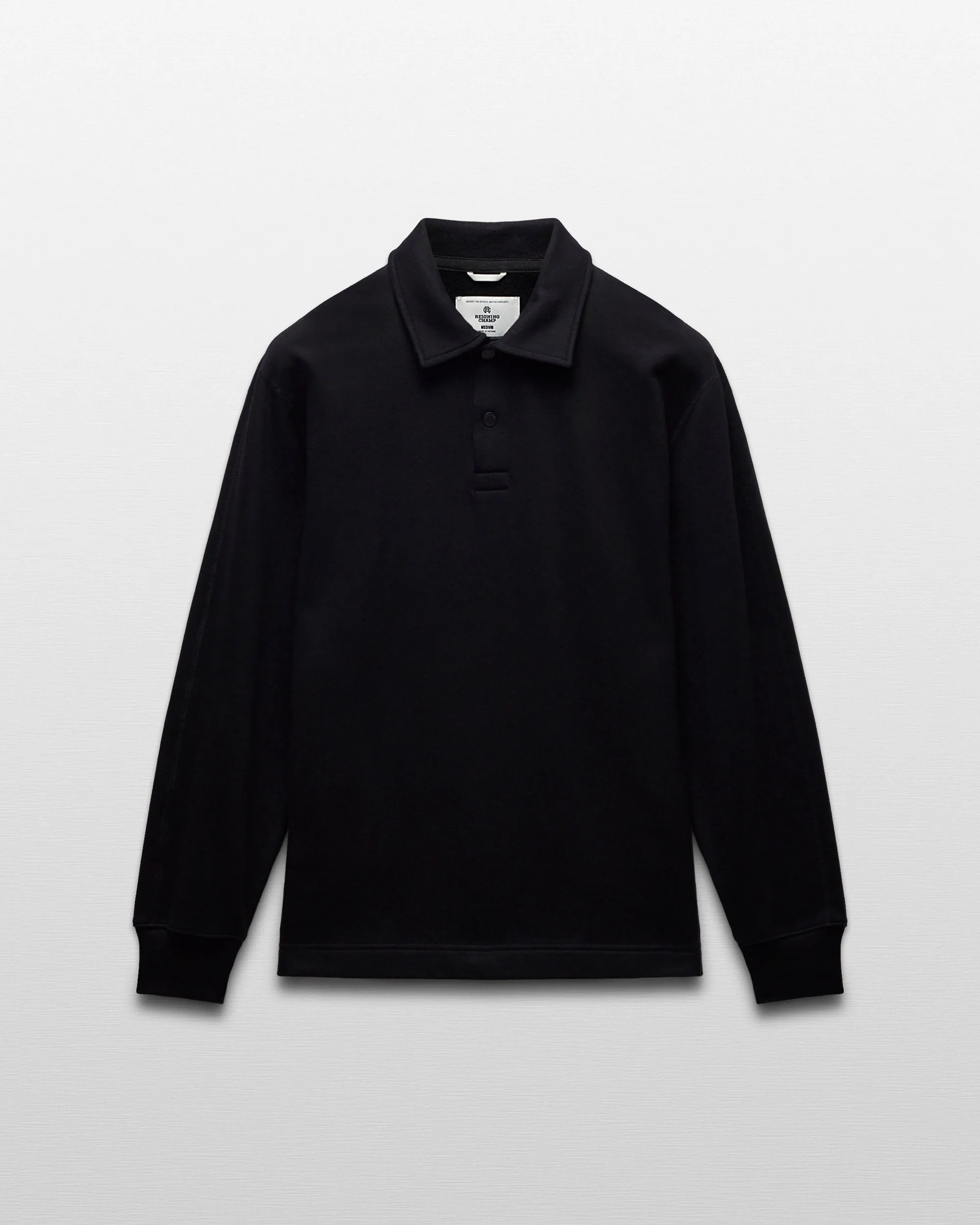 Midweight Terry Rugby Sweatshirt