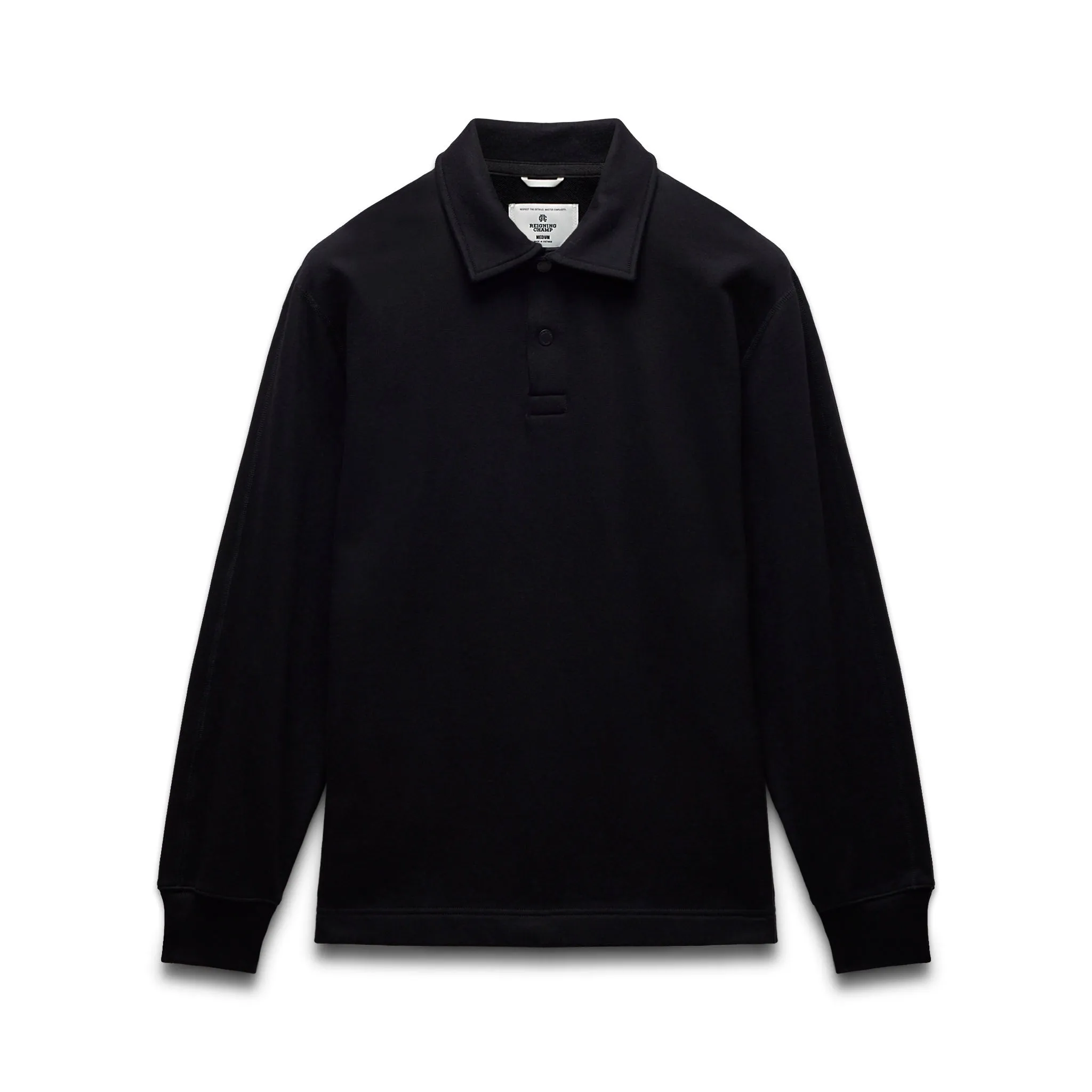 Midweight Terry Rugby Sweatshirt